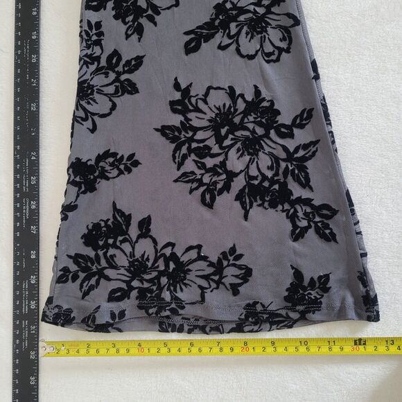 Vintage Velvet Burnout Jumpsuit - Picture 8 of 8